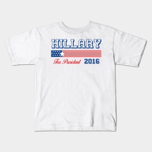 Hillary Clinton For President Kids T-Shirt